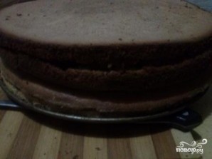 Бисквитный торт с безе - фото шаг 14